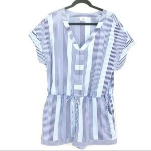 Vineyard Vines XL Seersucker Romper